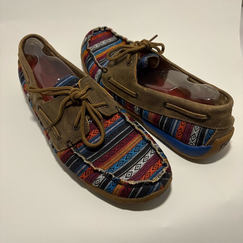 TWISTED X Womens Slip On Shoes Size 11 Western Cowgirl Country Rodeo Casual
